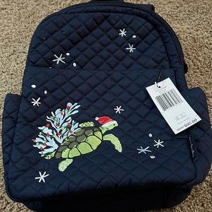 NWT Small Backpack Santa Turtle